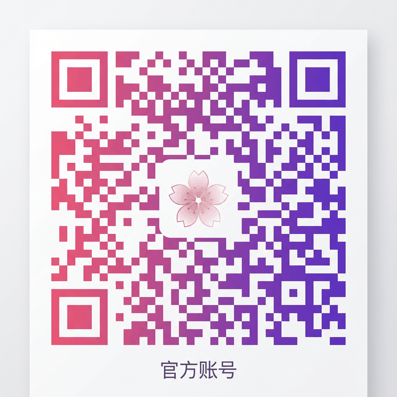 校花公众号二维码