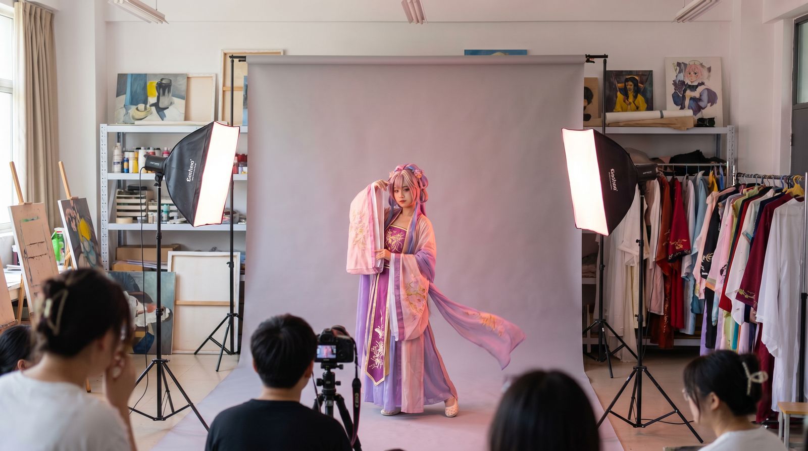 校花Cosplay传媒拍摄